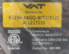 VAT 61234-KAGQ-BFT1 Butterfly Control Valve Series 612 Lot of 2 Working