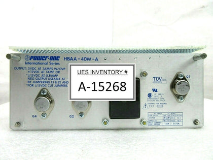 Power-One HBAA-40W-A Power Supply Delta Design 1923710-001 Working Spare