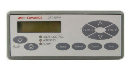 Edwards D37272800 Vacuum Pump Display Terminal Controller Tested Working Spare