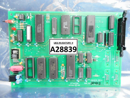 Optimation GCM1010 VMB Processor Board PCB Rev. A Missing Components As-Is