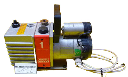 Edwards E2M1 Vacuum Rotary Vane Pump ASEA M056LX2 Untested As-Is