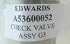 Edwards A53600752 Vacuum Pump Check Valve iGX Series NW25 New Surplus