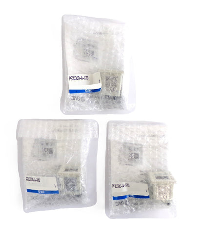 SMC PF2D300-A-X113 PFD Digital Flow Switch Reseller Lot of 3 AMAT 0940-00020 New