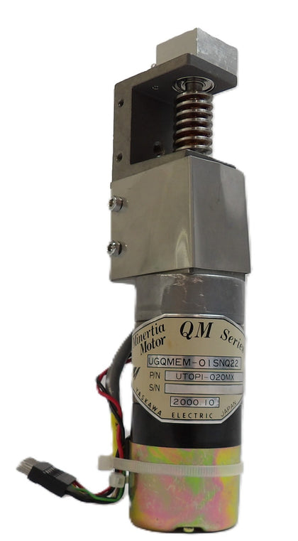 Yaskawa Electric UTOPI-020MX Minertia Motor Assembly UGQMEM-01SNQ22 Working