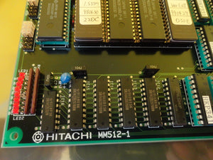 Hitachi MM512-1 PCB Card M-511E Microwave Plasma Etching System Working