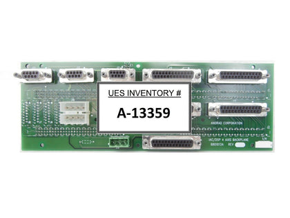Anorad B801013A Backplane PCB IAC/DSP 4 AXIS SEMVision cX DR-300 Working Surplus