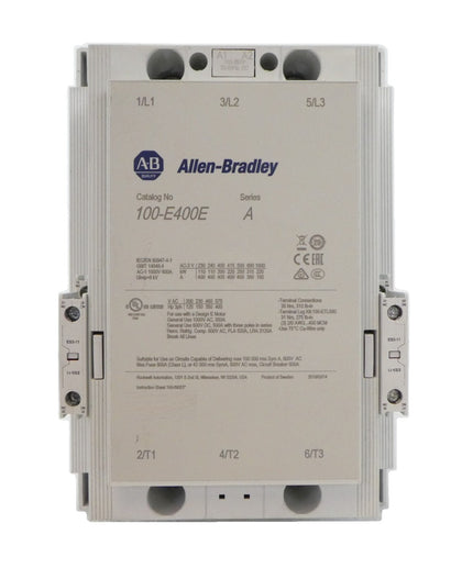 AB Allen-Bradley 100-E400E 3-Pole Contactor Series A 100-ES3-11 Working