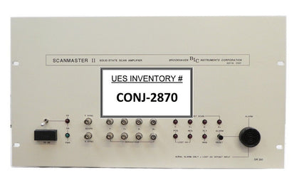 Brookhaven SM 350 Solid-State Amplifier SCANMASTER II Varian E20000180 Working