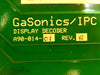 GaSonics IPC A90-014-01 Display Decoder PCB A89-014-01 A-2000LL Used Working