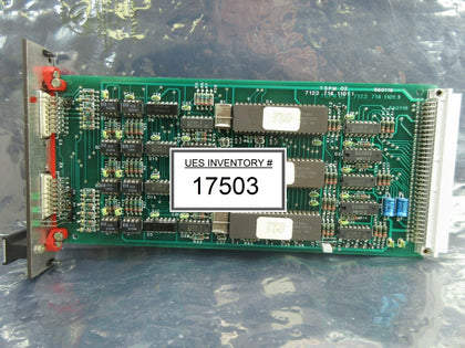 Philips 7122 714 1101.1 Processor PCB Card TSPM 02 ASML PAS 5000/2500 Used