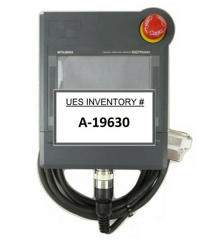 Mitsubishi GT1155HS-QSBDTL1 Graphic Terminal and Cable Set Rudolph F30 Working