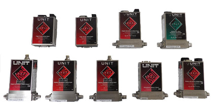 UNIT Instruments UFC Mass Flow Controller MFC UFC-8165 UFC-9861 Lot of 9