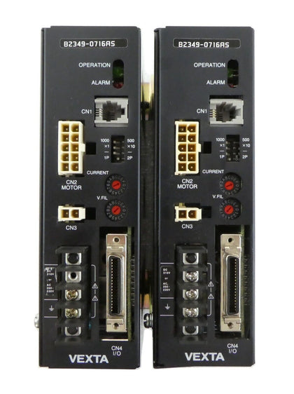 Oriental Motor B2349-0716AS Servo Driver VEXTA Reseller Lot of 2 Working Surplus