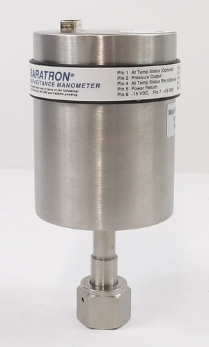 MKS Instruments 627D.1TBD1B Baratron Capacitance Manometer Working Surplus