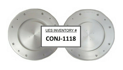 Lam Research 715-009777-002 4 Inch Electrode Cap Reseller Lot of 2 New Surplus