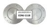 Lam Research 715-009777-002 4 Inch Electrode Cap Reseller Lot of 2 New Surplus