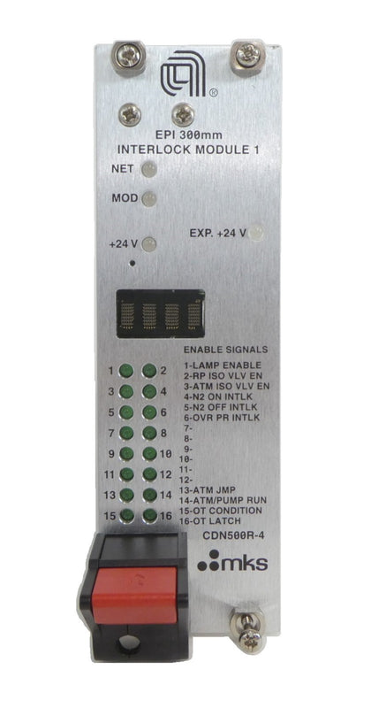 MKS Instruments AS01500-4-1 Interlock Module PCB CDN497 AMAT 0190-37669 Working