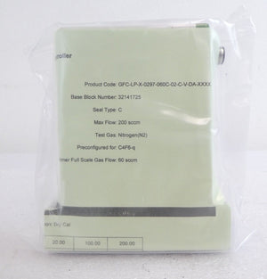 Pivotal Systems 32-03415 Mass Flow Controller MFC 60 SCCM C4F6-Q New Surplus