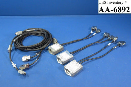 Yaskawa JZSP-CLP20-03 Serial Converter and 3m Encoder Cable Lot of 3 Used