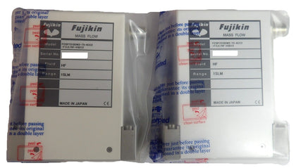 Fujikin FCSP7310DW2-T5-4CC2-F1LE/HF-H3D12 Mass Flow Controller MFC Lot of 2 New