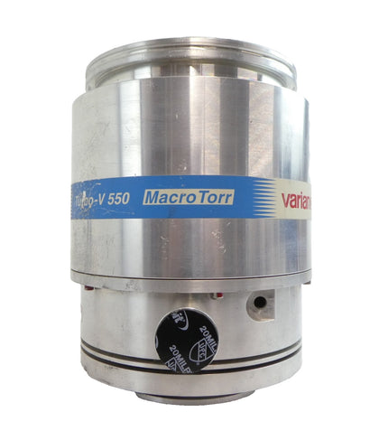 Turbo-V 550 Varian 969-9049S017 Turbomolecular Pump Turbo Module Working Surplus
