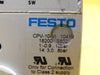 Festo CPV10-GE-MP-8 8-Port Pneumatic Manifold CPV-10-VI Used Working