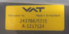 VAT 243786 Pneumatic Vacuum Valve Actuator Assembly Refurbished