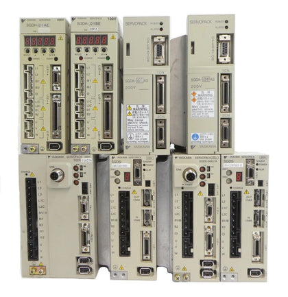 Yaskawa Electric SERVOPACK Servo Driver Assembly Reseller Lot of 8 Working