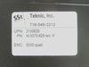 Teknic M-5075-829 Servo Motor 8000 Quad SSt Delta Design 2100839 Summit ATC Used