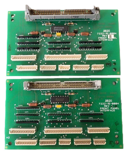 Coherent 7222-15-0004 Front Panel Interface PCB 7222-14-0004 Gem-Q400 Lot of 2