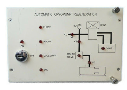 Varian F5354-1 Automatic Cryopump Regeneration Controller F5354001 Working Spare