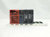 Mitsubishi MELSEC-Q PLC Control Assembly Q02HCPU QX42 QY41P Damaged Case As-Is