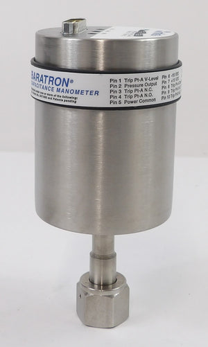 MKS Instruments 624H-32827 Baratron Capacitance Manometer Working Surplus