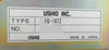 Ushio FB-167Z Illuminator Power Supply Distribution Module Working Surplus
