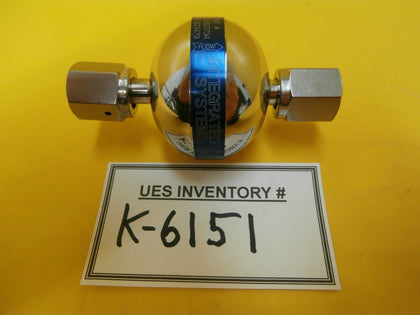 Integrated Flow Systems SR4-120-F0001-S10-35 Pressure Regulator Used Working