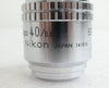 Nikon BD Plan Apo 40/.080 210/0 Microscope Objective Working Surplus