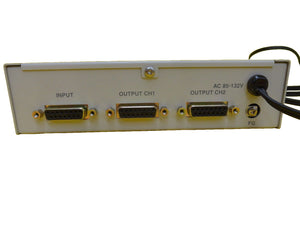 IDK Corporation VAC-2000ES RGB Video Distribution Amplifier TEL Unity II Working
