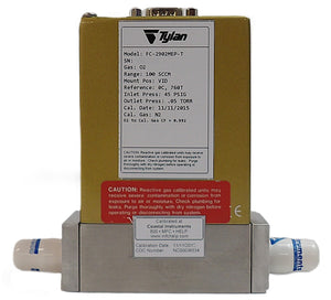 Tylan FC-2902MEP-T Mass Flow Controller MFC 2900 Series 100 SCCM O2 Refurbished