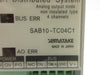 Yamatake SAB10-TC04C1 4 Channel Analog Output Node Non-Insulated Type Used
