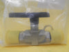 Parker 8V1-B8LJ-SSP-C3 Two Way B-Series Ball Valve Stainless Steel New Surplus