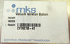 MKS Instruments CV7627B-41 Baratron Vacuum Isolation System Working Surplus