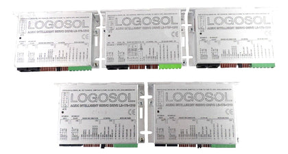 Logosol LS-173-1210 AC/DC Intelligent Servo Drive Lot of 5 LS-173P-1210 Working