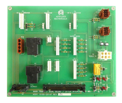 AMAT Applied Materials 0100-20147 Dual Degas Lifter Interconnect PCB Working