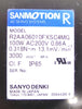 Sanyo Denki R2AA06010FXSC4MG AC Servo Motor SANMOTION R Working