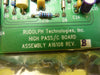 Rudolph Technologies A16108 HIGH PASS/C Board PCB Rev. B Used Working