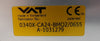 VAT 0340X-CA24-BMQ2 Rectangular Insert MONOVAT Series 034 New Surplus