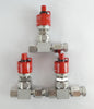 Fujikin 316L Manual Diaphragm Valve Reseller Lot of 9 Working Surplus