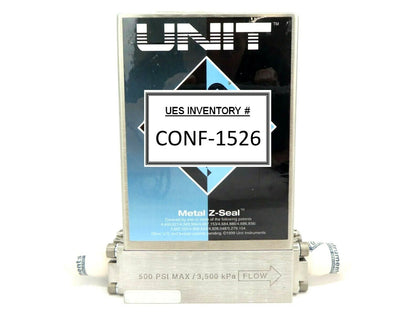 UNIT Instruments UFC-1660 Mass Flow Controller MFC 750 SCCM HCl 1660 Refurbished