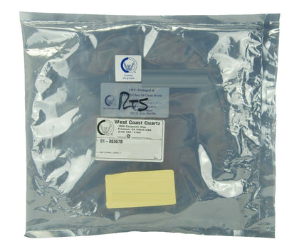 West Coast Quartz 91-00367B 200mm Quartz External 8" Ring AMAT New Surplus