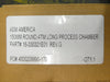 ASM Advanced Semiconductor Materials 16-330321E01 Round ATM Process Chamber 150m